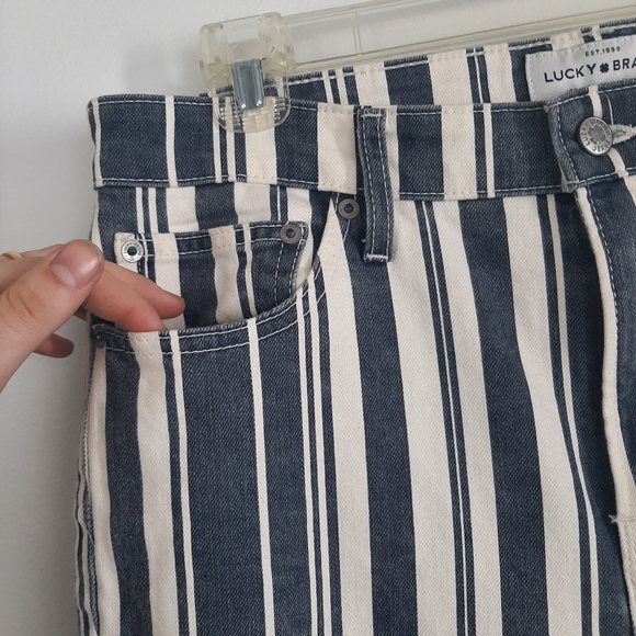 Lucky brand bridgette boot cute high rise pants - Picture 2 of 11